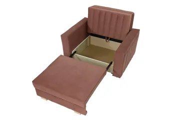 Upperud Sofa - Rosa - Møbler - Sofaer - Sovesofaer