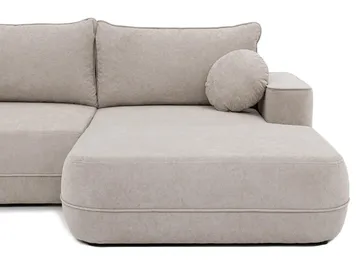 Uppland Sovesofa med dobbel sjeselong 5-seter - Grå - Møbler - Sofaer - Sovesofaer
