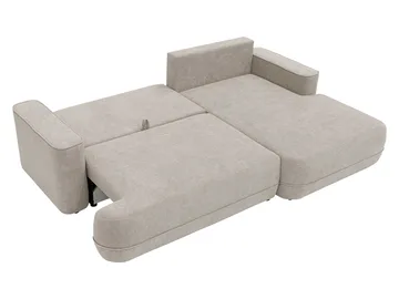 Uppland Sovesofa med sjeselong 3-seter - Beige - Møbler - Sofaer - Sovesofaer