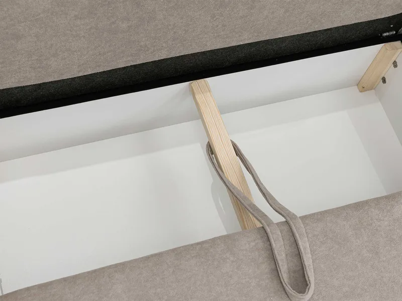 Uppland Sovesofa med sjeselong 3-seter - Hvit - Møbler - Sofaer - Sovesofaer