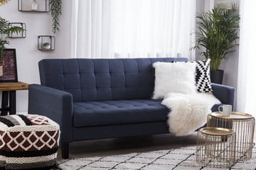 Vehkoo Sovesofa 200 cm - Blå - Møbler - Sofaer - Sovesofaer