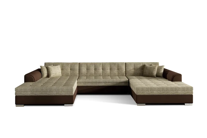 Ventolia Hjørnesovesofa, Beige/Brun