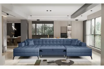 Vertizo Hjørnesofa - Turkis - Møbler - Sofaer - Sovesofaer
