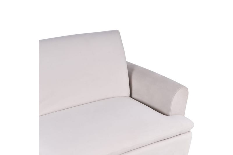 Vettre 3-seter Rektangulær Sovesofa 110x180 cm i Fløyel - Beige - Møbler - Sofaer - Sovesofaer