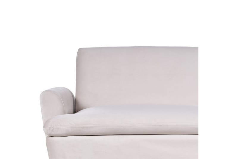 Vettre 3-seter Rektangulær Sovesofa 110x180 cm i Fløyel - Beige - Møbler - Sofaer - Sovesofaer