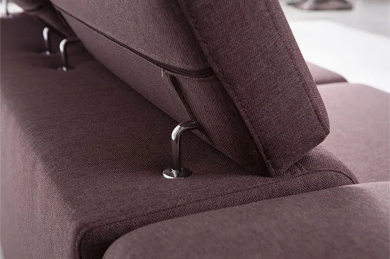 View Sovesofa 3-seter med Sjeselong Venstre - Lysegrå - Møbler - Sofaer - Sovesofaer