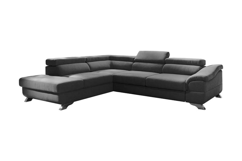 View Sovesofa 3-seter med Sjeselong Venstre, Lysegrå