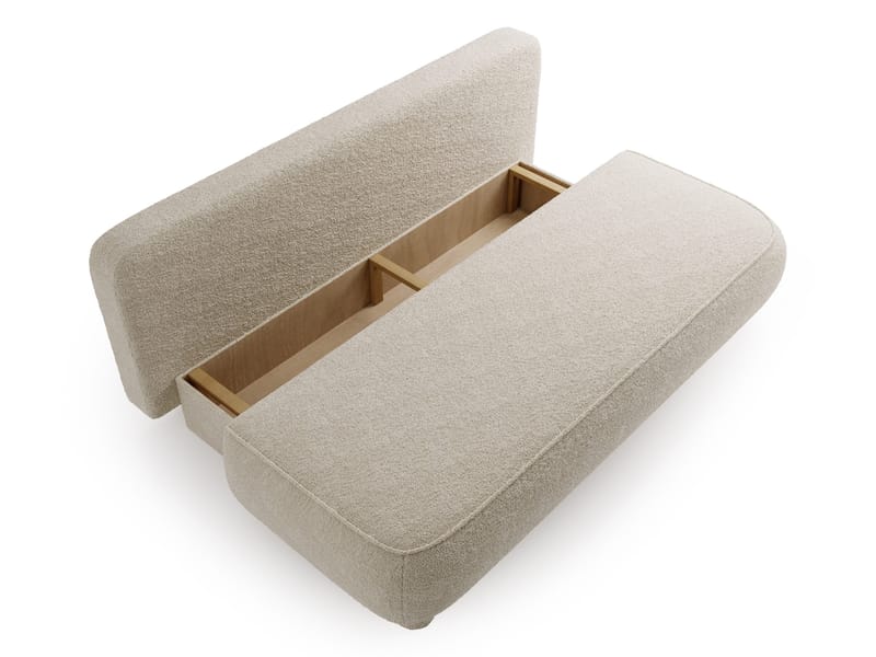 Villoruela Sovesofa 3-seter - Brun - Møbler - Sofaer - Sovesofaer