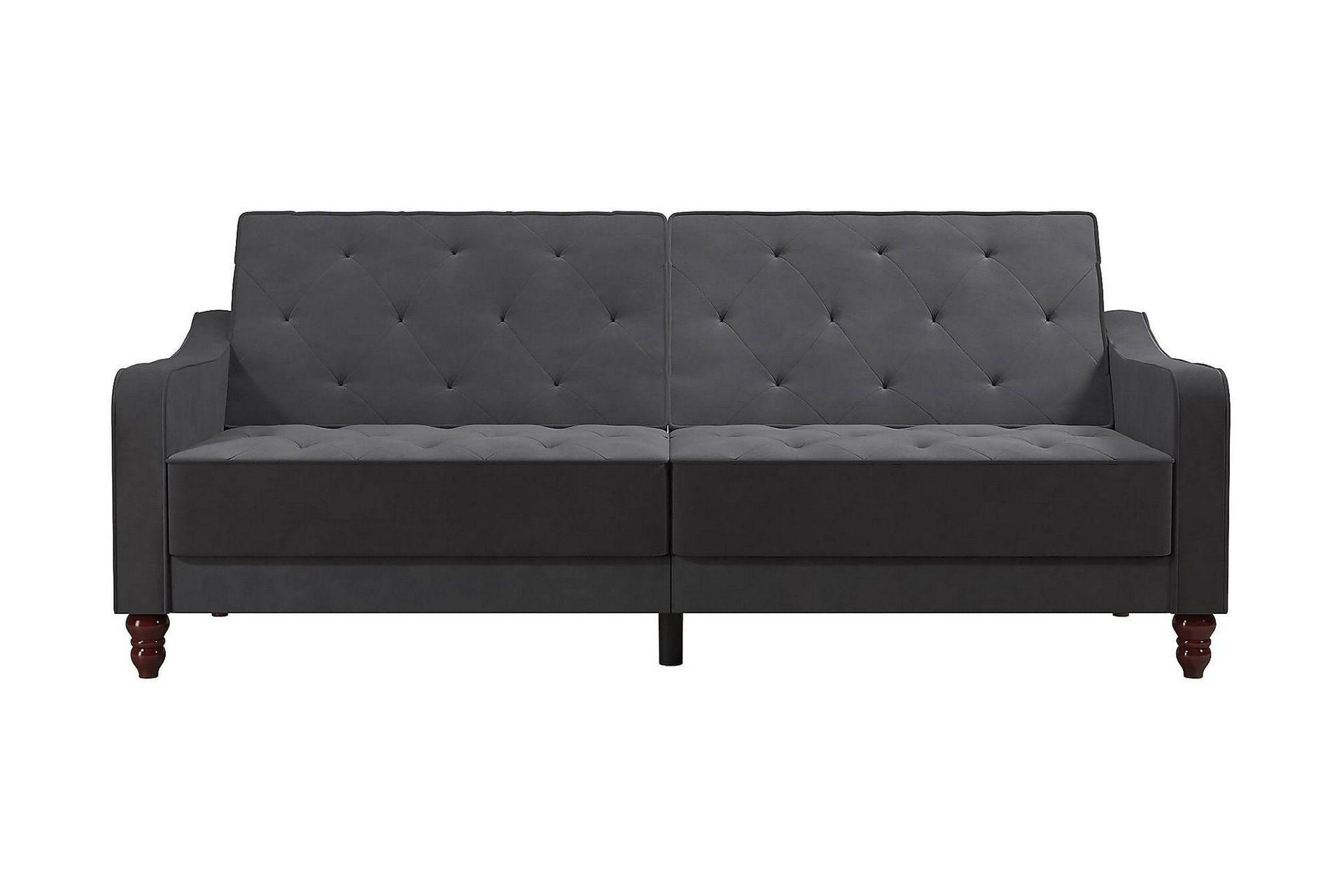 Vintage Tufted 2-seters Sovesofa Grå - Novogratz