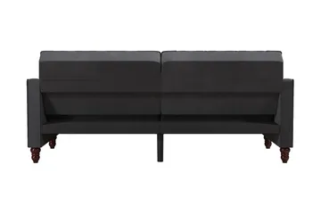 Vintage Tufted 2-seters Sovesofa Grå - Novogratz - Møbler - Sofaer - Sovesofaer