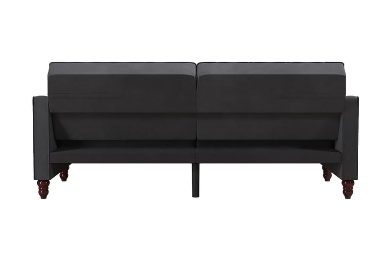 Vintage Tufted 2-seters Sovesofa Grå - Novogratz - Møbler - Sofaer - Sovesofaer