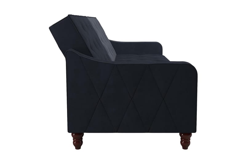 Vintage Tufted 2-seters Sovesofa Marineblå - Novogratz - Møbler - Sofaer - Sovesofaer