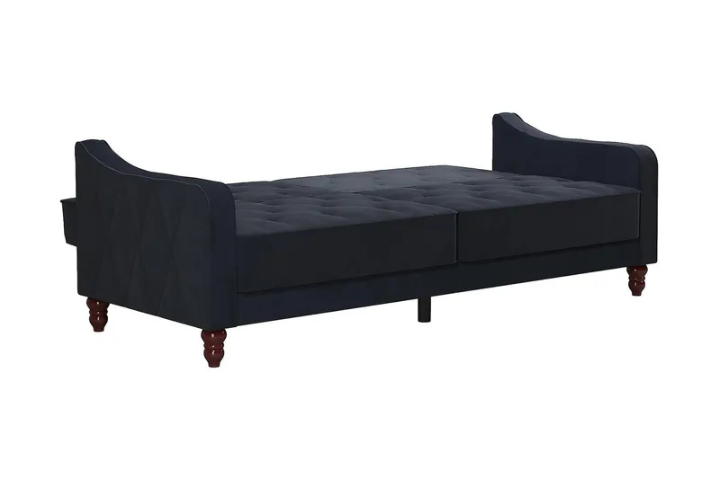 Vintage Tufted 2-seters Sovesofa Marineblå - Novogratz - Møbler - Sofaer - Sovesofaer