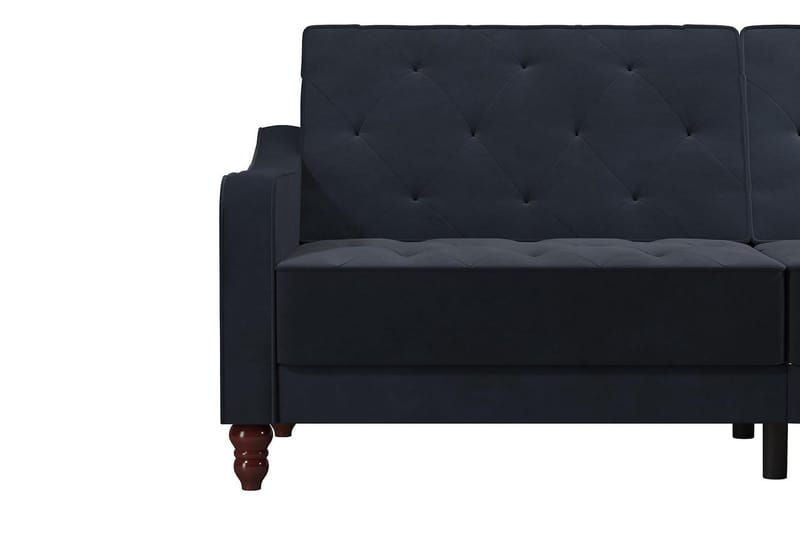 Vintage Tufted 2-seters Sovesofa Marineblå - Novogratz - Møbler - Sofaer - Sovesofaer