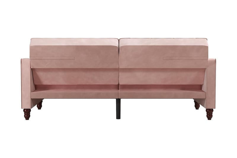 Vintage Tufted 2-seters Sovesofa Rosa - Novogratz - Møbler - Sofaer - Sovesofaer