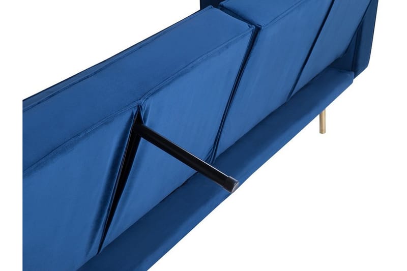 Visnes Sovesofa 218 cm - Blå - Møbler - Sofaer - Sovesofaer