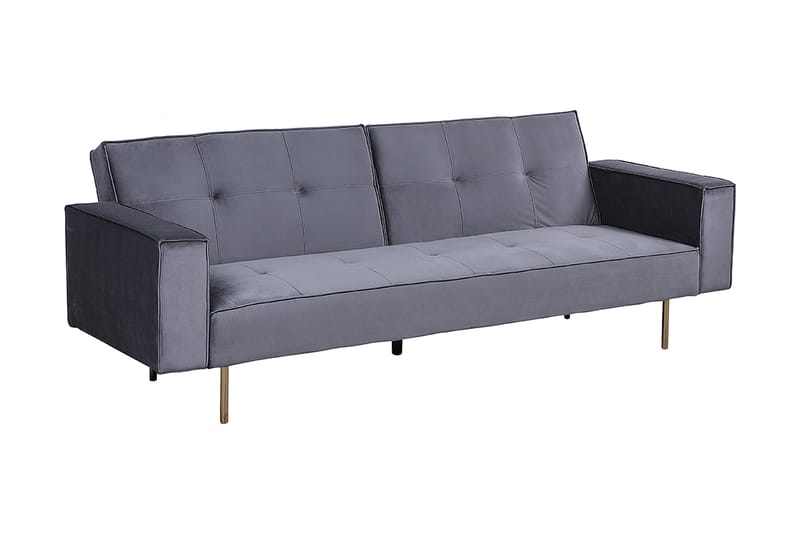 Visnes Sovesofa 218 cm - Grå - Møbler - Sofaer - Sovesofaer