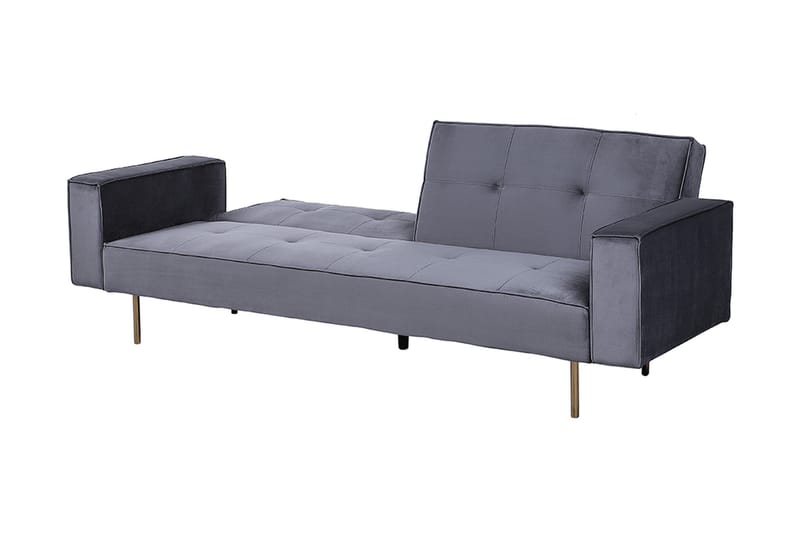 Visnes Sovesofa 218 cm - Grå - Møbler - Sofaer - Sovesofaer