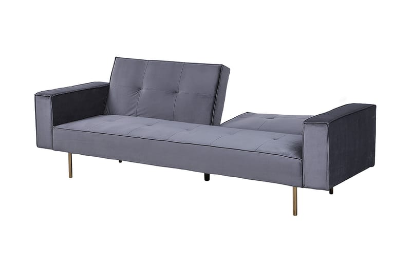 Visnes Sovesofa 218 cm - Grå - Møbler - Sofaer - Sovesofaer