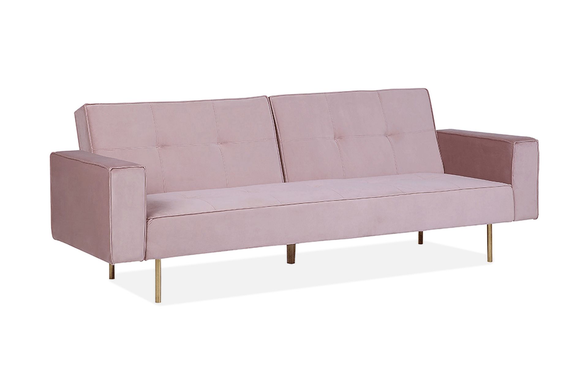 Visnes Sovesofa 218 cm - Rosa - Møbler - Sofaer - Sovesofaer