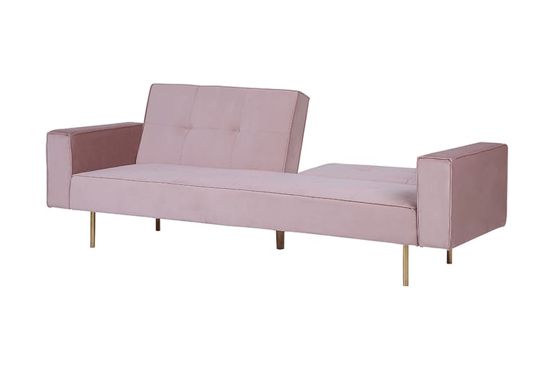 Visnes Sovesofa 218 cm - Rosa - Møbler - Sofaer - Sovesofaer