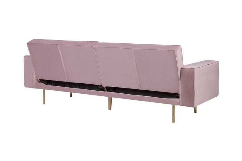 Visnes Sovesofa 218 cm - Rosa - Møbler - Sofaer - Sovesofaer