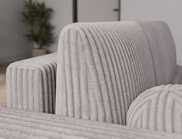 Vittario 3-seters boblete sovesofa med divan og oppbevaring, venstre - Modullo 03 - Møbler - Sofaer - Sovesofaer