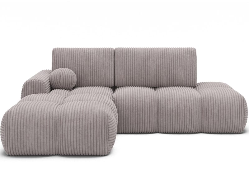 Vittario 3-seters boblete sovesofa med divan og oppbevaring, venstre - Modullo 03 - Møbler - Sofaer - Sovesofaer