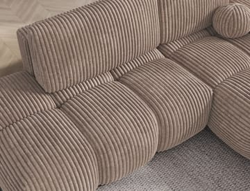 Vittario 3-seters Bubblig sovesofa med divan og oppbevaring Høyre - Modullo 20 - Møbler - Sofaer - Sovesofaer