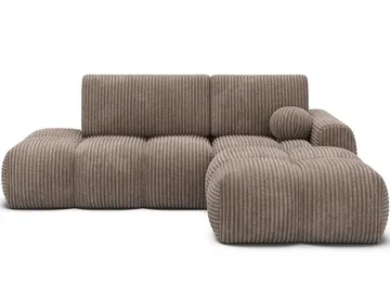 Vittario 3-seters Bubblig sovesofa med divan og oppbevaring Høyre - Modullo 20 - Møbler - Sofaer - Sovesofaer