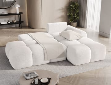Vittario 3-seters Bubblig sovesofa med divan og oppbevaring Høyre - Royal 01 - Møbler - Sofaer - Sovesofaer
