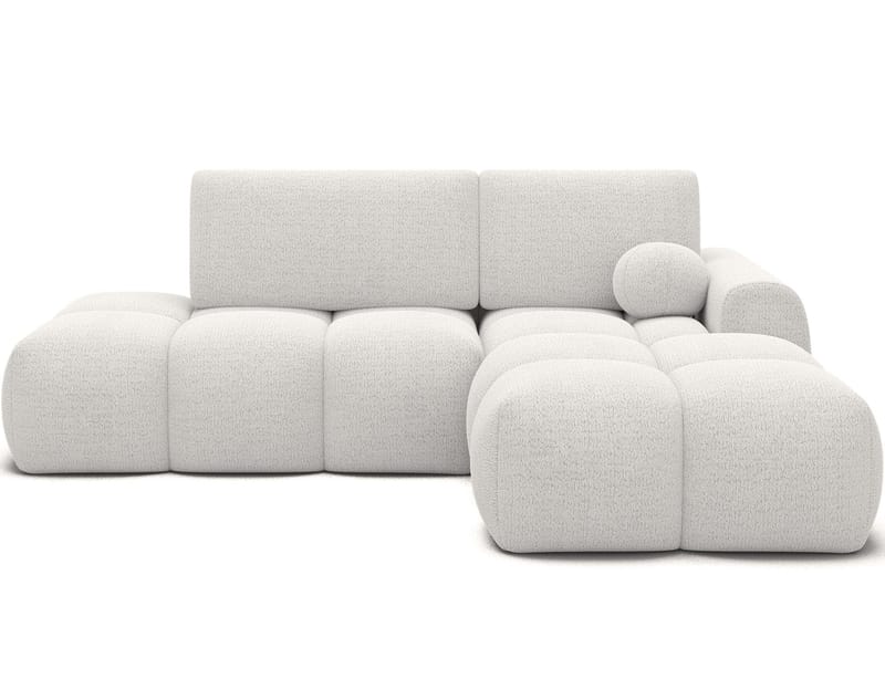 Vittario 3-seters Bubblig sovesofa med divan og oppbevaring Høyre - Royal 01 - Møbler - Sofaer - Sovesofaer