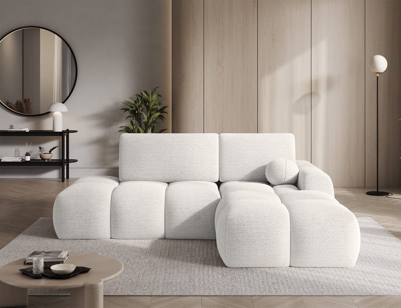 Vittario 3-seters Bubblig sovesofa med divan og oppbevaring Høyre - Royal 01 - Møbler - Sofaer - Sovesofaer