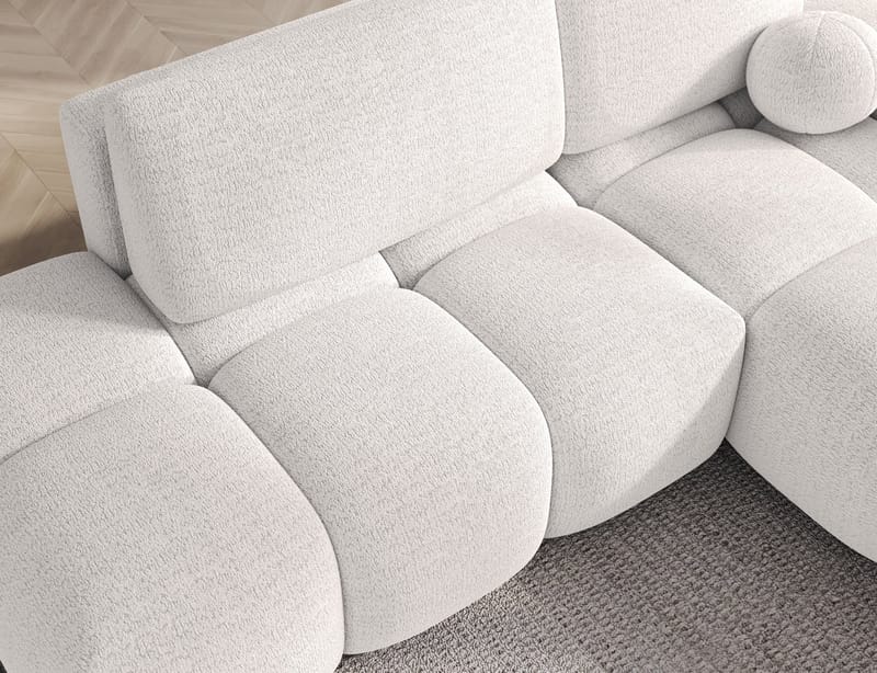 Vittario 3-seters Bubblig sovesofa med divan og oppbevaring Høyre - Royal 01 - Møbler - Sofaer - Sovesofaer