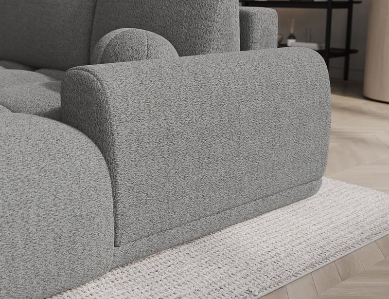 Vittario 3-seters Bubblig sovesofa med divan og oppbevaring Høyre - Royal 04 - Møbler - Sofaer - Sovesofaer