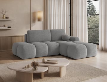 Vittario 3-seters Bubblig sovesofa med divan og oppbevaring Høyre - Royal 04 - Møbler - Sofaer - Sovesofaer