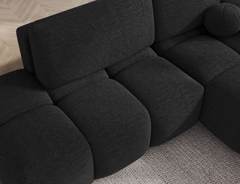 Vittario 3-seters Bubblig sovesofa med divan og oppbevaring Høyre - Royal 05 - Møbler - Sofaer - Sovesofaer