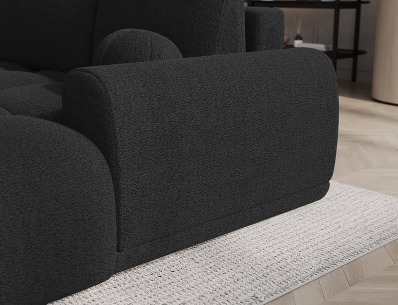Vittario 3-seters Bubblig sovesofa med divan og oppbevaring Høyre - Royal 05 - Møbler - Sofaer - Sovesofaer
