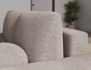 Vittario 3-seters Bubblig sovesofa med divan og oppbevaring Høyre - Royal 18 - Møbler - Sofaer - Sovesofaer