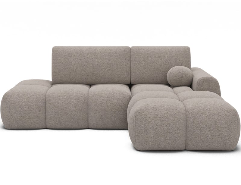 Vittario 3-seters Bubblig sovesofa med divan og oppbevaring Høyre - Royal 18 - Møbler - Sofaer - Sovesofaer