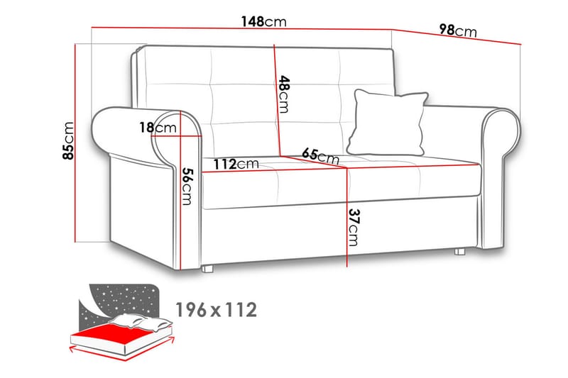 Viva Sofa - Møbler - Sofaer - Sovesofaer
