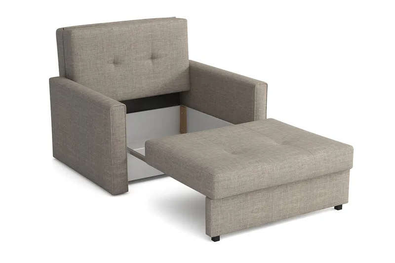 Viva Sovesofa 103x100x85 cm - Svart - Møbler - Sofaer - Sovesofaer