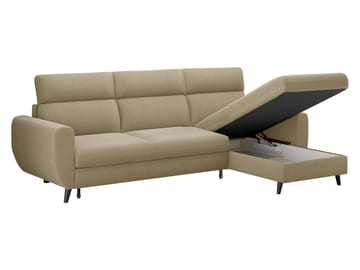 Vylon 3-seters sovesofa med divan - Grønn - Møbler - Sofaer - Sovesofaer
