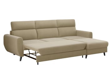 Vylon 3-seters sovesofa med divan - Grønn - Møbler - Sofaer - Sovesofaer