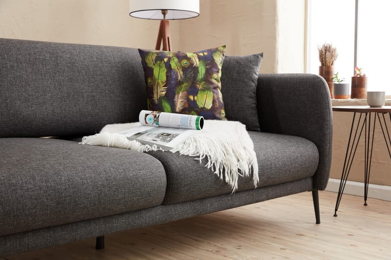 Wenus Divansovesofa 3-seters - Antrasitt - Møbler - Sofaer - Sovesofaer