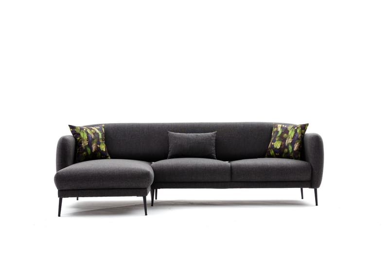 Wenus Divansovesofa 3-seters - Antrasitt - Møbler - Sofaer - Sovesofaer