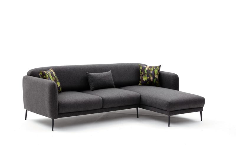 Wenus Divansovesofa 3-seters - Antrasitt - Møbler - Sofaer - Sovesofaer