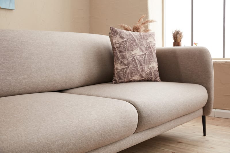Wenus Divansovesofa 3-seters - Beige - Møbler - Sofaer - Sofa med sjeselong