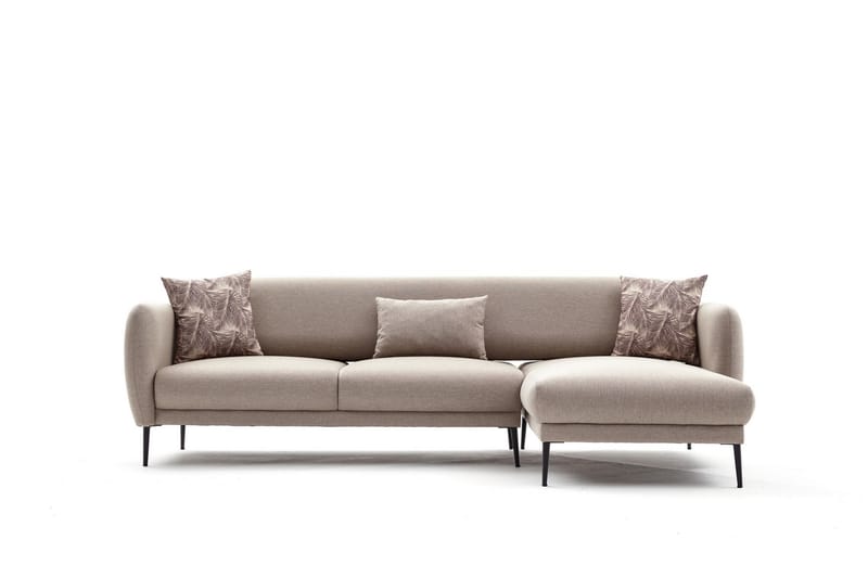 Wenus Divansovesofa 3-seters - Beige - Sovesofaer - Hjørnesovesofa