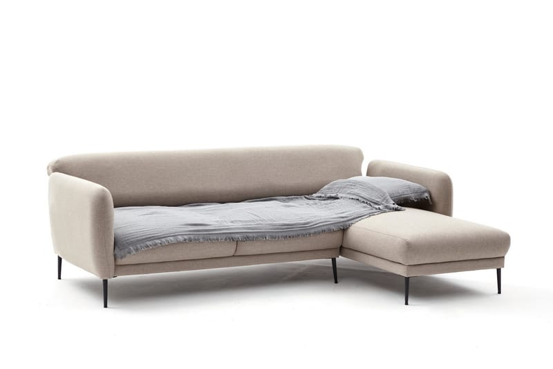 Wenus Divansovesofa 3-seters - Beige - Sovesofaer - Hjørnesovesofa